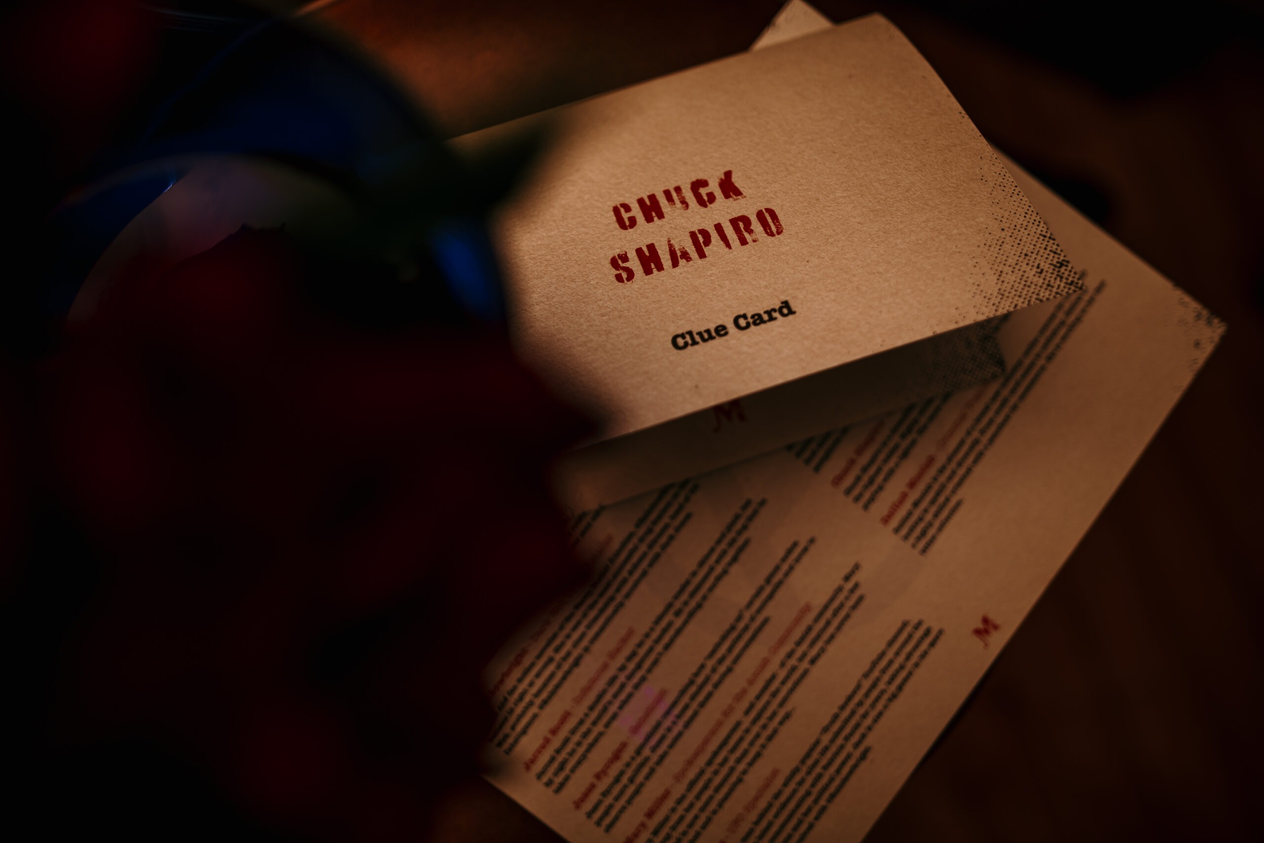 bespoke murder mystery dinner