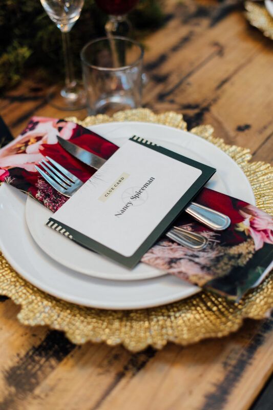 Royal Botanical Society Mystery murder mystery dinner