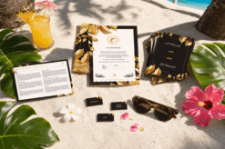 Alternative view of Tropical Resort Murder Mystery Host Your Own Game Kit - 15–17 Guests