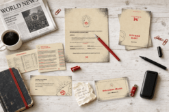 Alternative view of Secret Society Murder Mystery Host Your Own Game Kit - 21 Guests