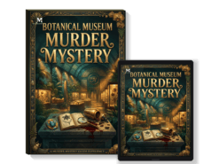 Botanical Museum Murder Mystery Host Your Own Game Kit - 21–30 Guests