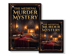 Medieval Murder Mystery Host Your Own Game Kit - 18–21 Guests