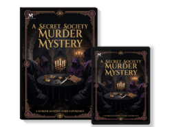 Secret Society Murder Mystery Host Your Own Game Kit - 21 Guests
